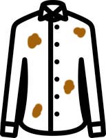 dirty shirt